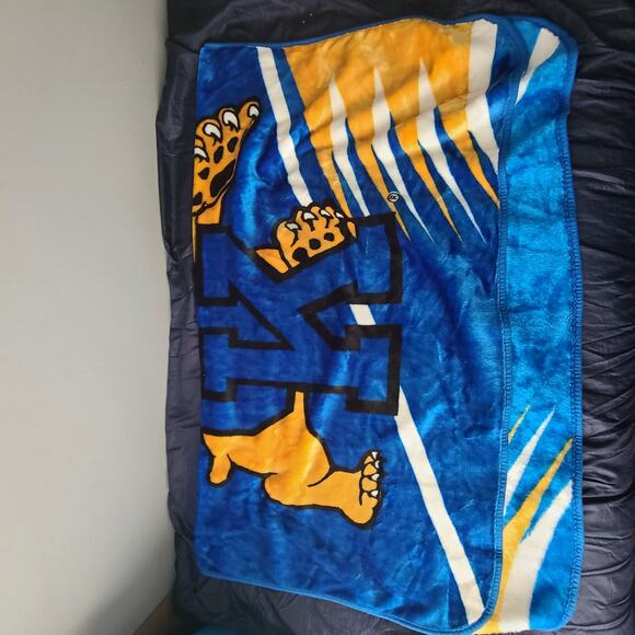 University of Kentucky Wildcats Fringe Blanket Throw - Picture 2 of 2
